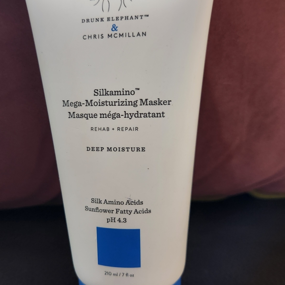 Drunk Elephant Silkamino Mega-Moisturizing Masker - White